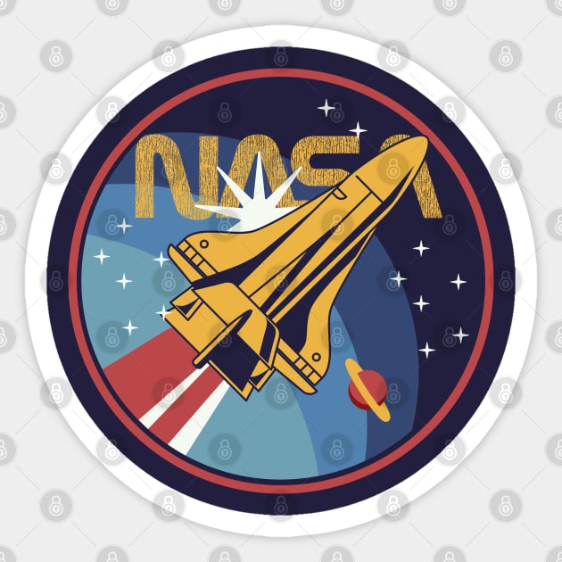 limitied edition nasa new project 2020 Sticker by zackninja99